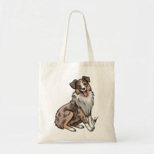 Australian Shepherd - Red Merle Tote Bag