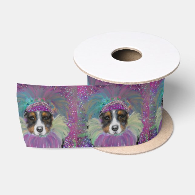 AUSTRALIAN SHEPHERD SATIN RIBBON (Spool)