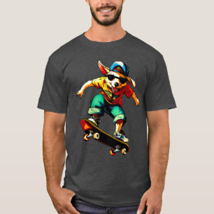Australian Shepherd Skateboard T-Shirt