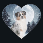 Australian Shepherd Stickers<br><div class="desc">These Blue Merle Australian Shepherd stickers are a great gift for any Aussie lover.</div>