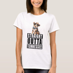 Australian Shepherd Straight Outta Tennessee T-Shirt