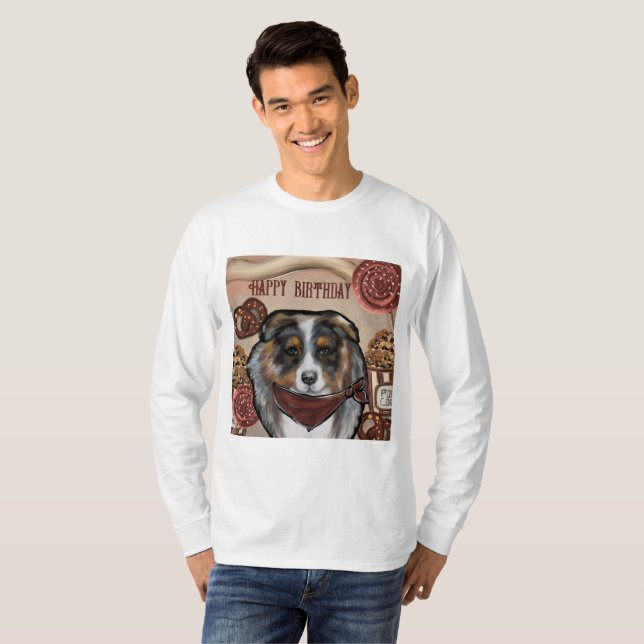  AUSTRALIAN SHEPHERD T-Shirt (Front Full)