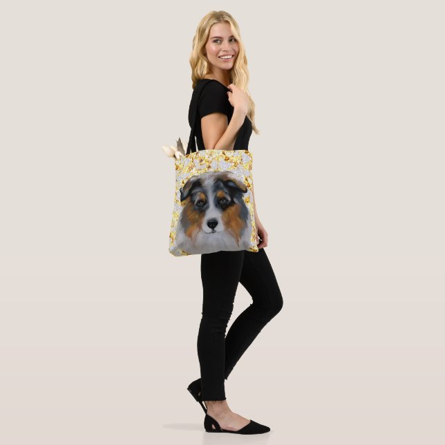 Australian Shepherd   Tote Bag (On Model)