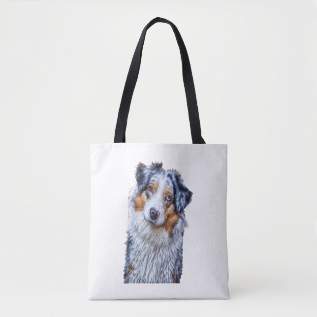 Australian Shepherd  Tote Bag (Front)