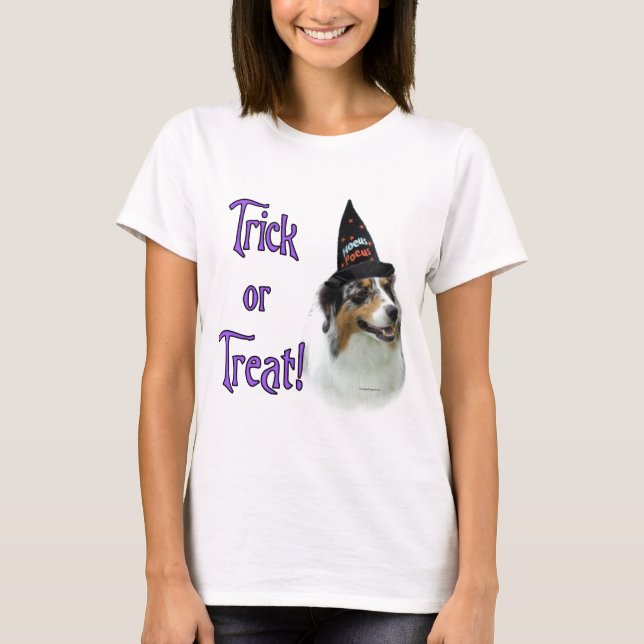 Australian Shepherd Trick T-Shirt (Front)