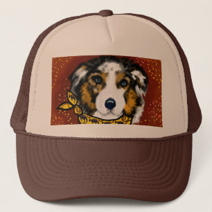 AUSTRALIAN SHEPHERD   TRUCKER HAT