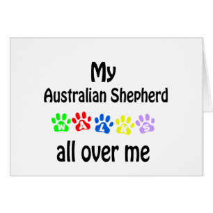 Australian Shepherd  Walks Design
