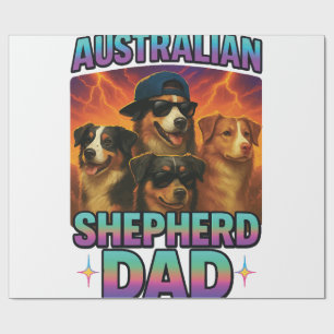 Australian Shepherd Wrapping Paper