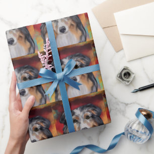 AUSTRALIAN SHEPHERD WRAPPING PAPER