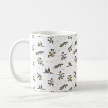 Australian shepherd yoga Mug