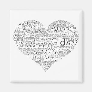 Australian slang heart magnet