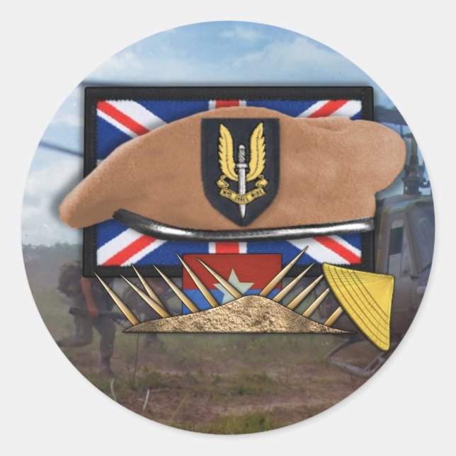Australian special air service sas vietnam Sticker (Front)