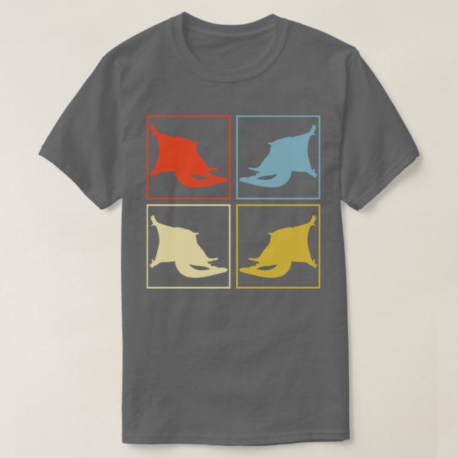 Australian Squirrel Zoo Animal Pet Sugar Glider T-Shirt (Design Front)