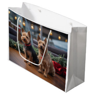 Australian Terrier Christmas Cruise: Pawsome Large Gift Bag