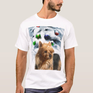 Australian Terrier Christmas Gifts T-Shirt
