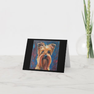 Australian Terrier - Dog Portrait Card