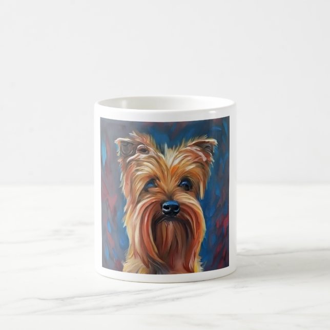 Australian Terrier - Dog Portrait Coffee Mug (Center)