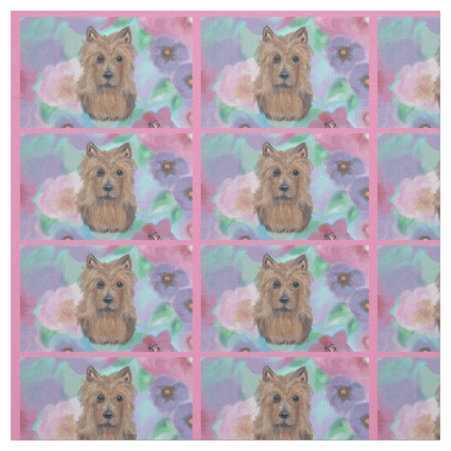 AUSTRALIAN TERRIER FABRIC (Swatch)