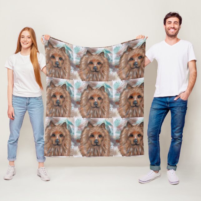AUSTRALIAN TERRIER  FLEECE BLANKET (In Situ)