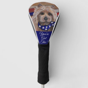  AUSTRALIAN TERRIER   GOLF HEAD COVER