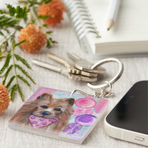 AUSTRALIAN TERRIER KEY RING
