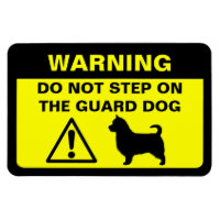 Australian Terrier (long tail) Guard Dog Warning