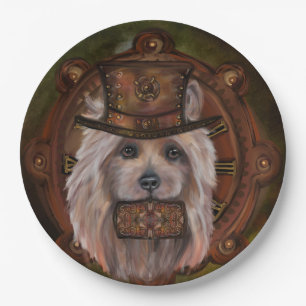 AUSTRALIAN TERRIER  PAPER PLATE