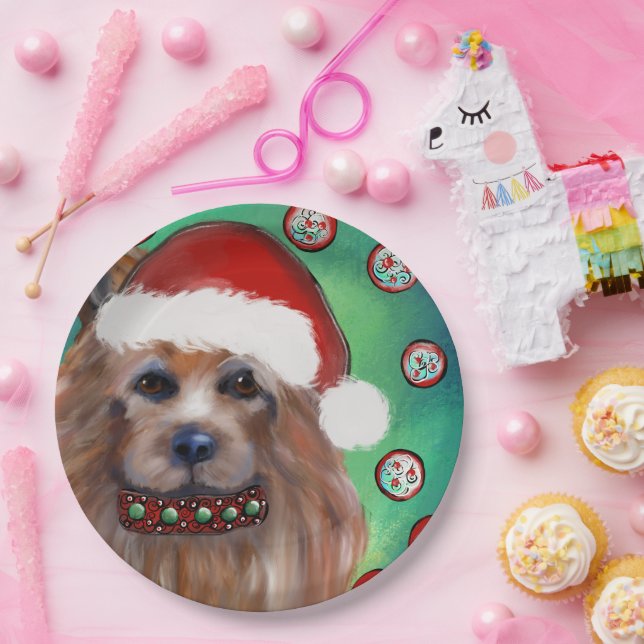  AUSTRALIAN TERRIER PAPER PLATE (Party)