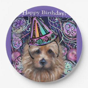 Australian Terrier    Paper Plate