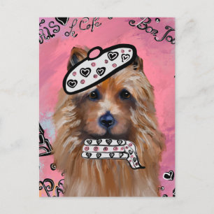 Australian Terrier     Postcard