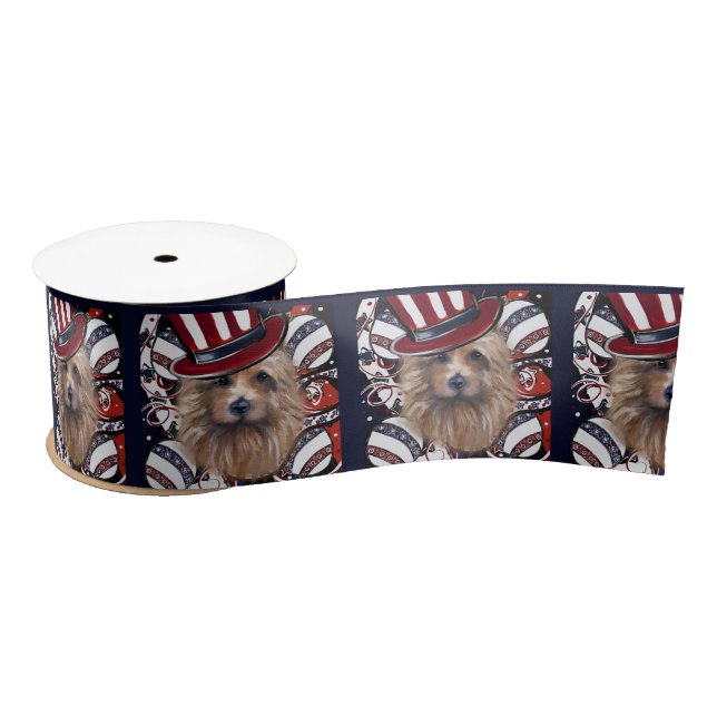 AUSTRALIAN TERRIER        SATIN RIBBON (Spool)