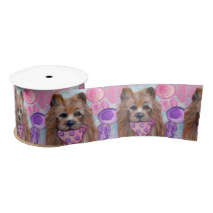 AUSTRALIAN TERRIER SATIN RIBBON