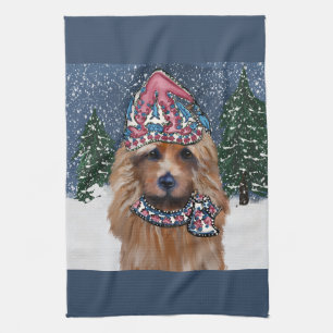 Australian Terrier        Tea Towel