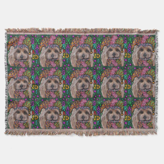  AUSTRALIAN TERRIER   THROW BLANKET (Front)