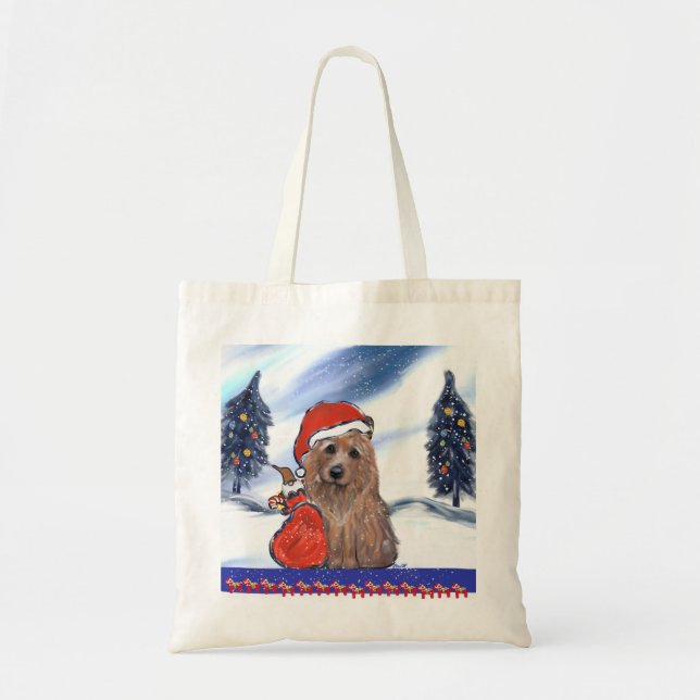 Australian Terrier Tote Bag (Front)
