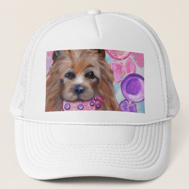 AUSTRALIAN TERRIER   TRUCKER HAT (Front)