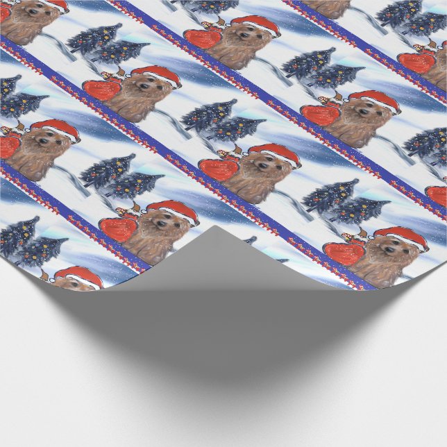 AUSTRALIAN TERRIER WRAPPING PAPER (Corner)