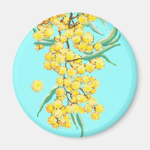 Australian wattle magnet