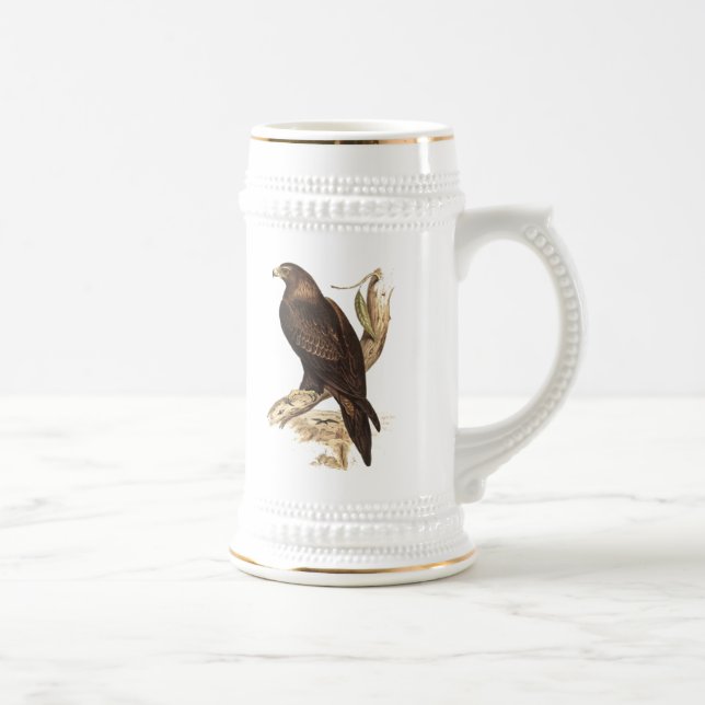 Australian Wedge Tailed Eagle. Huge Bird of Prey. Beer Stein (Right)