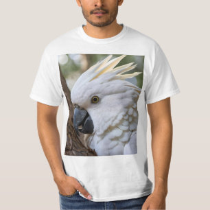 Australian White Cockatoo Parrot, T-Shirt