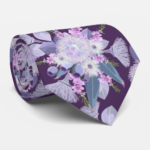 Australian Wildflowers Tie