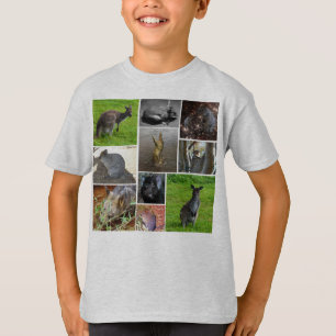 Australian Wildlife Photo Collage, T-Shirt