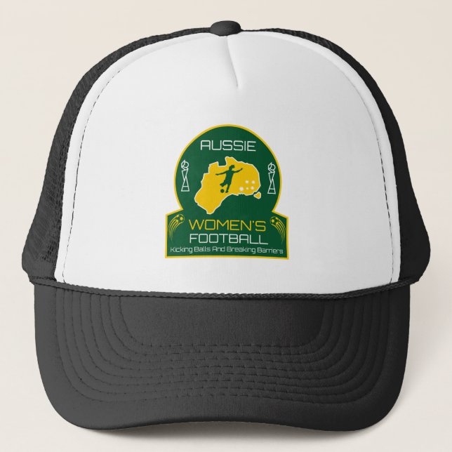 Australian Women's Football Trucker Hat (Front)