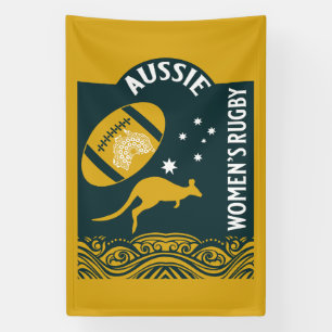 Australian Women's Rugby Sport Banner