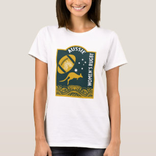 Australian Women's Rugby Sport T-Shirt