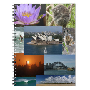 Australiana Spiral Notebook