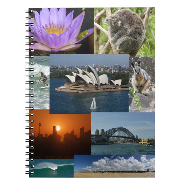 Australiana Spiral Notebook (Front)