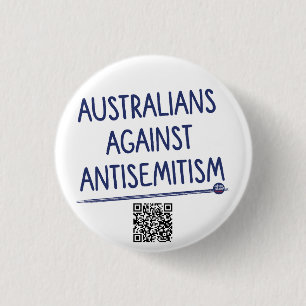 Australians Against Antisemitism - Pin / Button