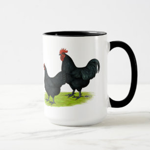 Australorp Black Chickens Mug