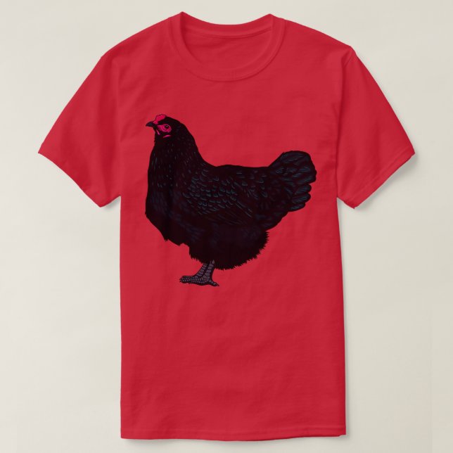 Australorp Chicken T-Shirt (Design Front)